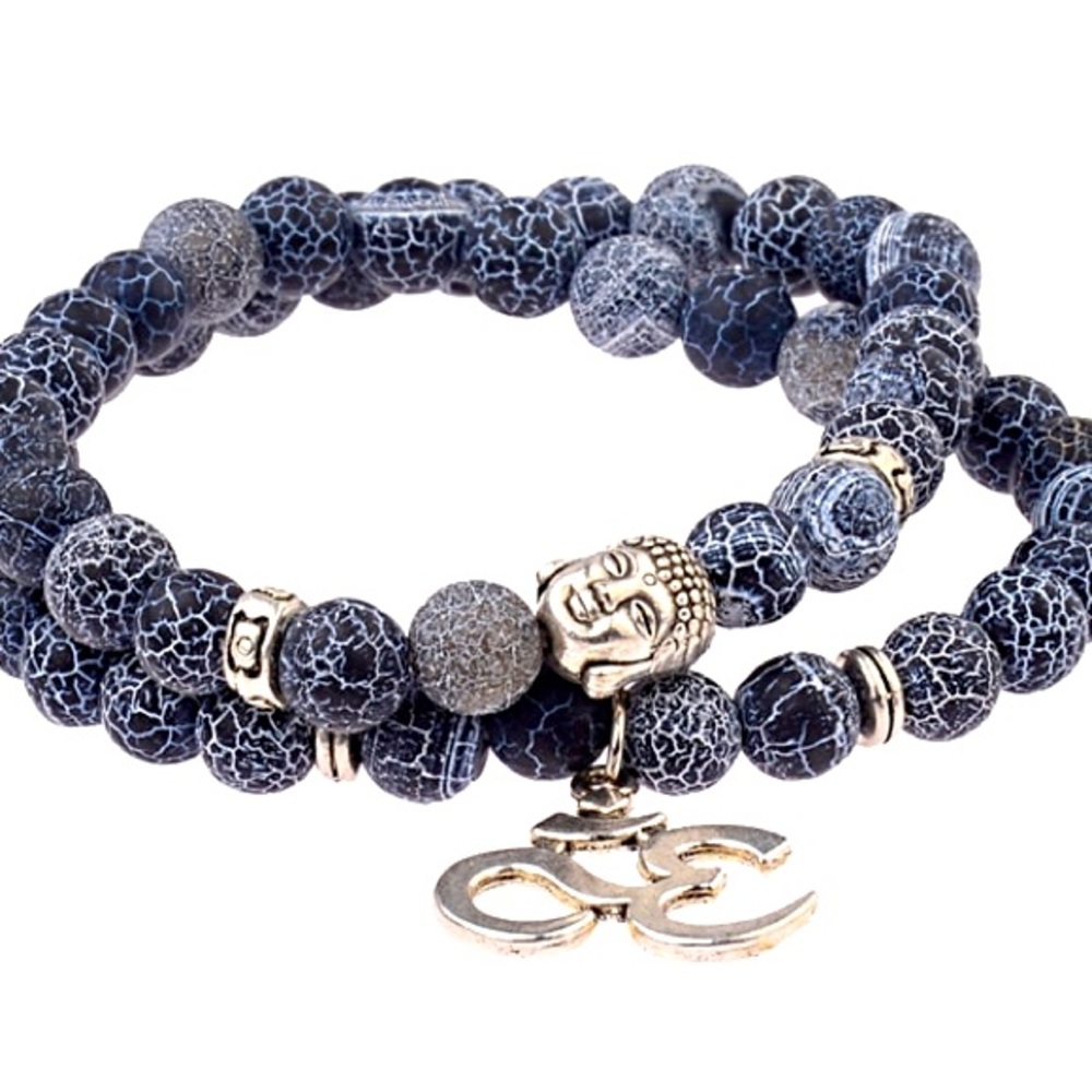 Various Gemstone Mala bracelets - Picture 8 of 15